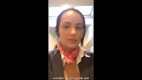 hd flight attendant uses inflight wifi to cam on camsoda best