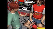 hd spread charlie at the carnival 3d gay world comics best