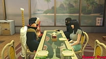 hd zh akatsuki porn cap 4 at a dinner hidan went to talk for a while with hinata she asks him to do oral sex and they best