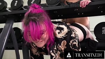 hd transfixed cutie lena moon gets stuck in the gym and pounded by big dick stud who takes advantage best